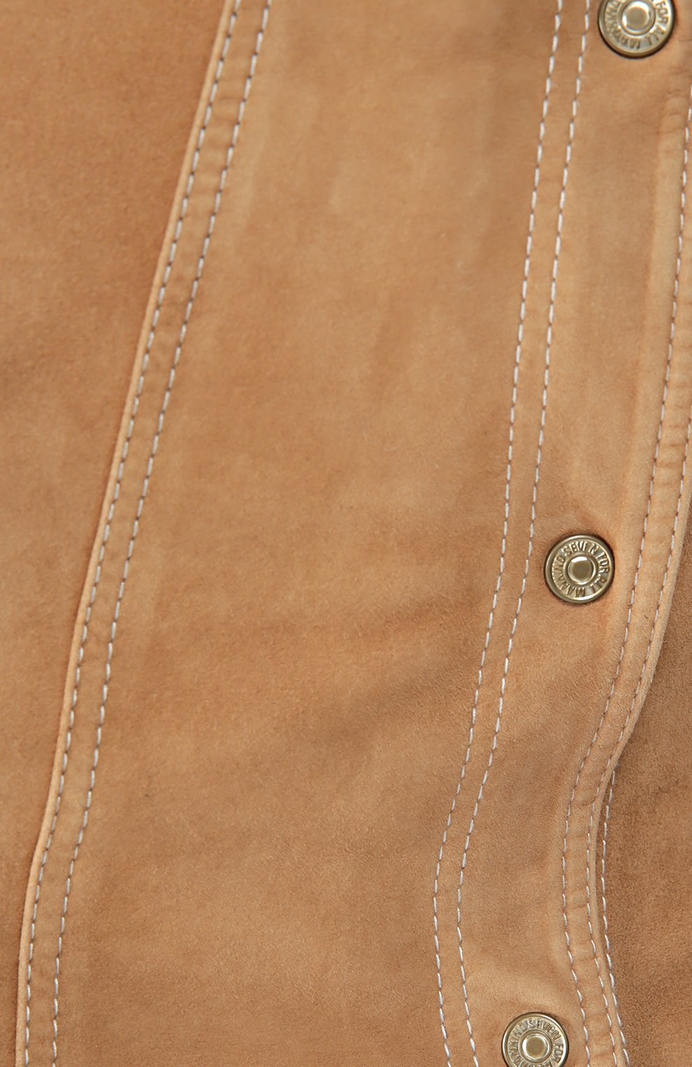 Замшевая мини-юбка на заклепках 7 FOR ALL MANKIND, арт. SY3T500TA, фото 5