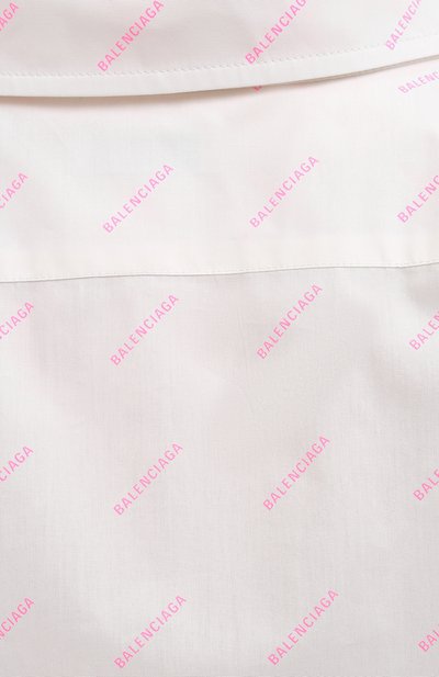 Хлопковая рубашка BALENCIAGA, арт. 642303/TBL96, фото 5