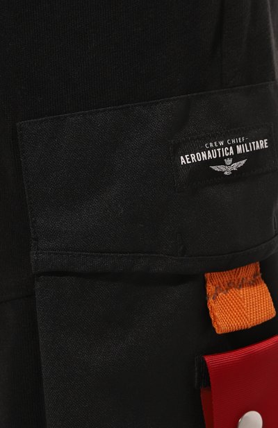 Хлопковые джоггеры AERONAUTICA MILITARE, арт. PF924J631, фото 5