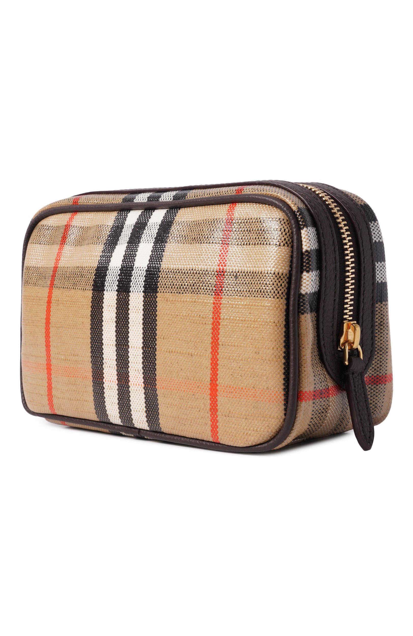 Текстильная косметичка BURBERRY бежевого цвета по цене 63150 руб., арт. 8127994, фото 2 Текстильная косметичка BURBERRY, арт. 8127994, фото 2