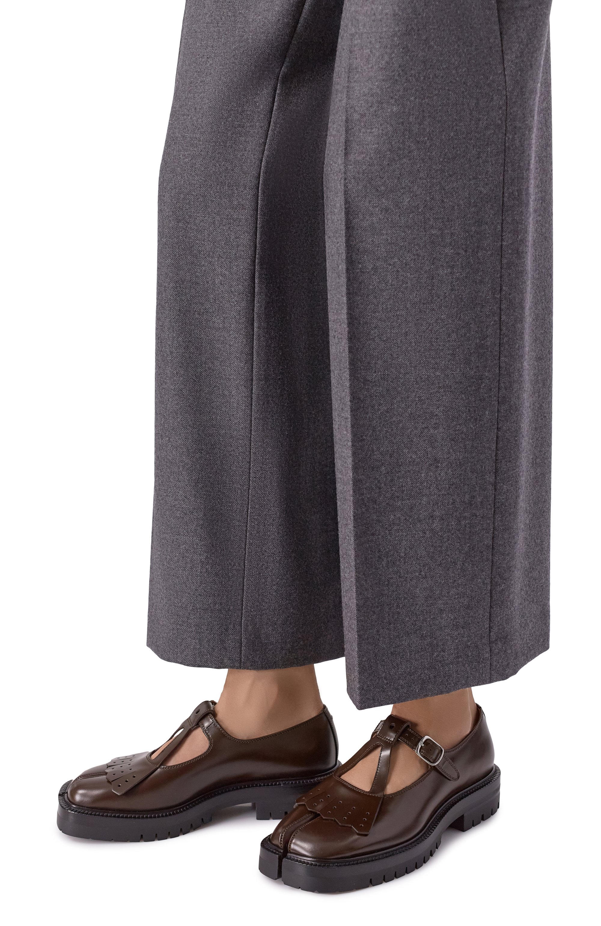 Кожаные туфли mary-janes tabi MAISON MARGIELA, арт. S58WR0115/P3827, фото 2