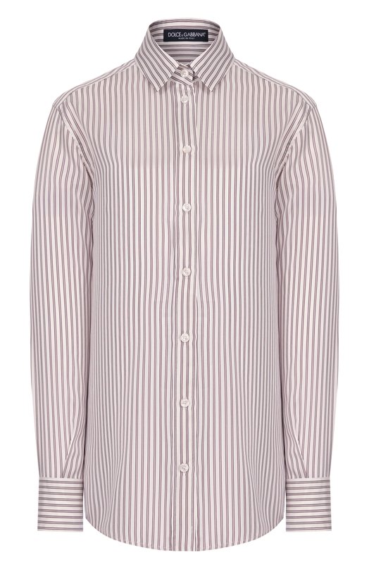 Шелковая рубашка Dolce & Gabbana F5K30T/FB1BV Белый F5K30T/FB1BV