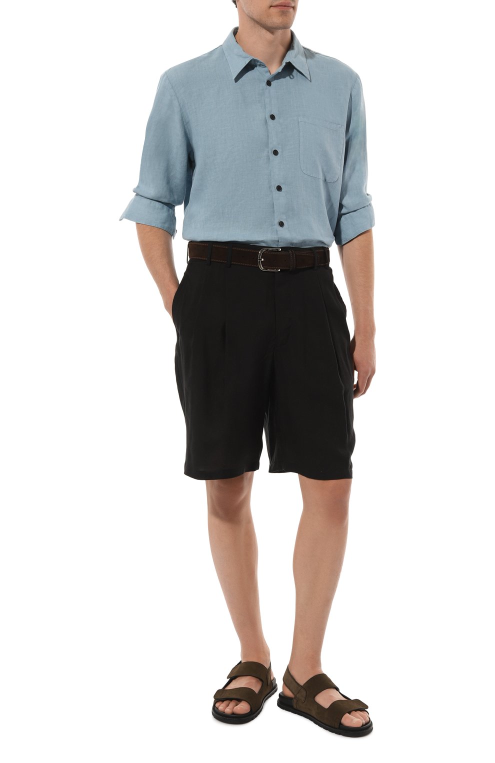 Замшевые сандалии BLU BARRETT, арт. CH-001.7, фото 2