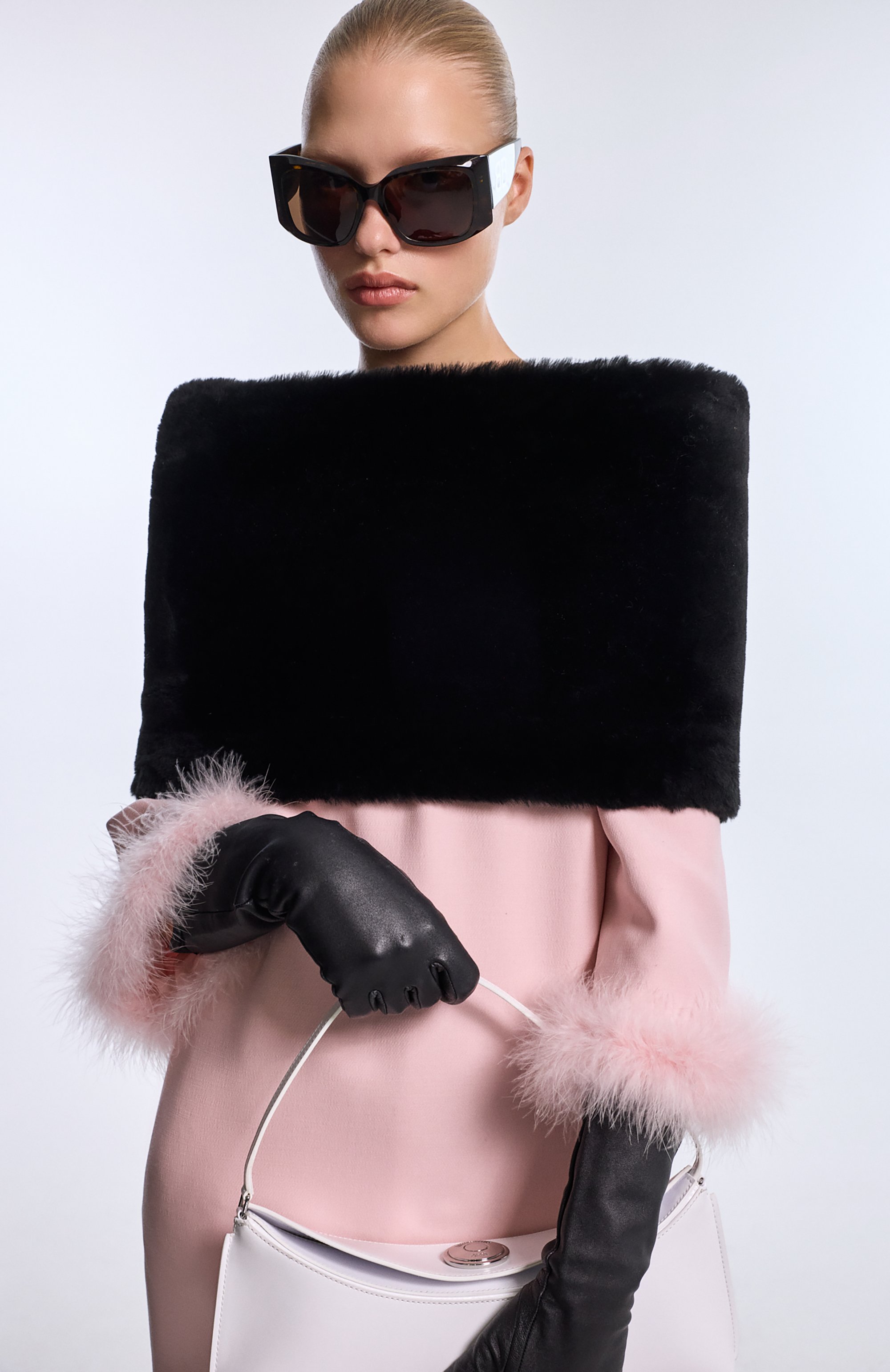 Кожаные перчатки VALENTINO, арт. 5W0GCA19/WBU, фото 3