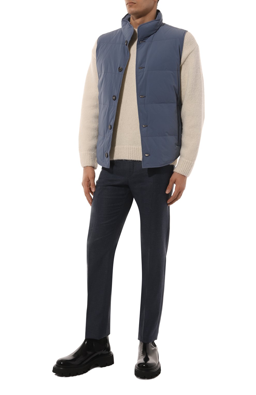 Пуховый жилет BRUNELLO CUCINELLI, арт. MM4031852, фото 2