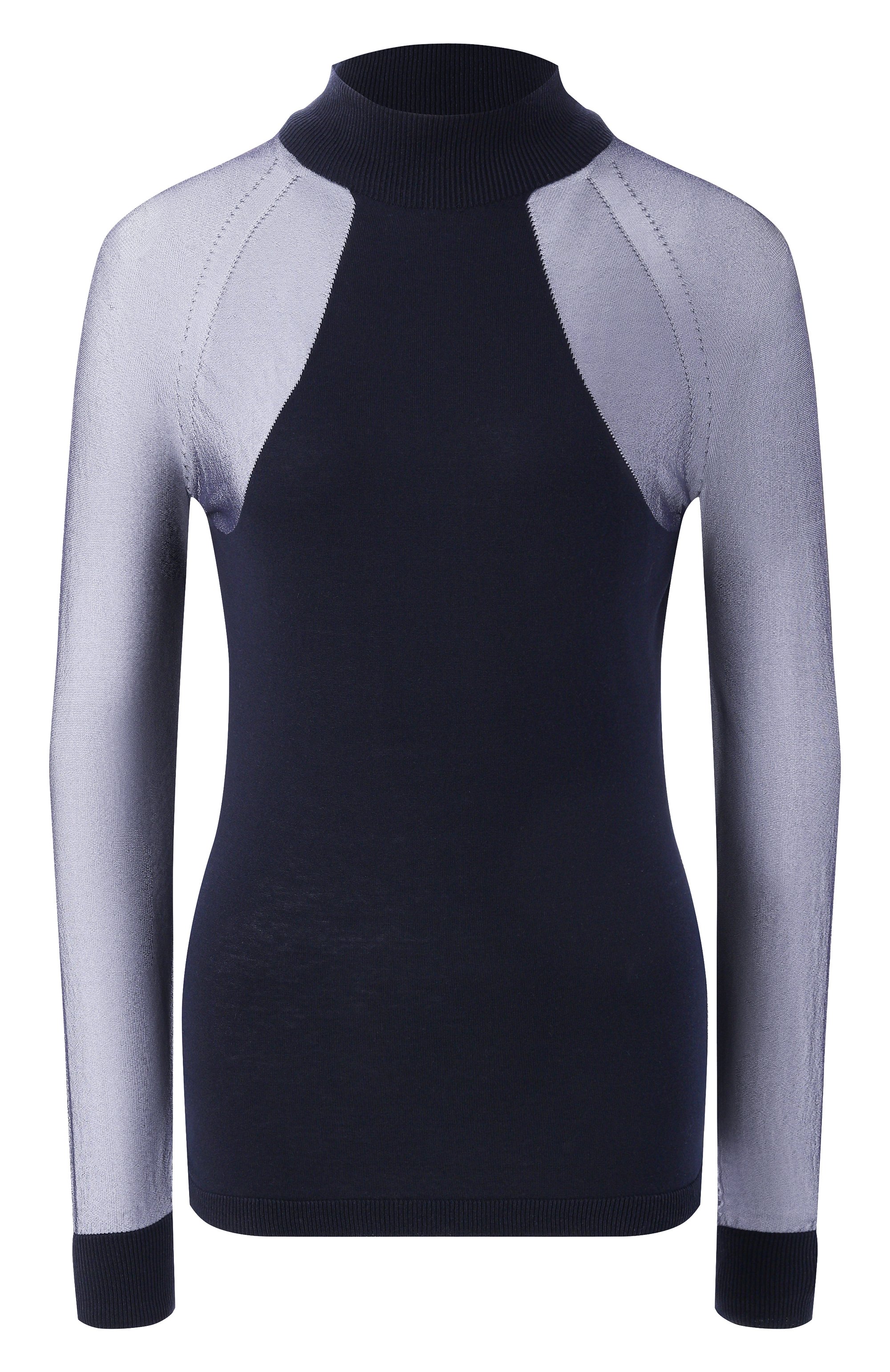 Водолазка из шелка и вискозы GIORGIO ARMANI, арт. 6DAM15/AM40Z, фото 1