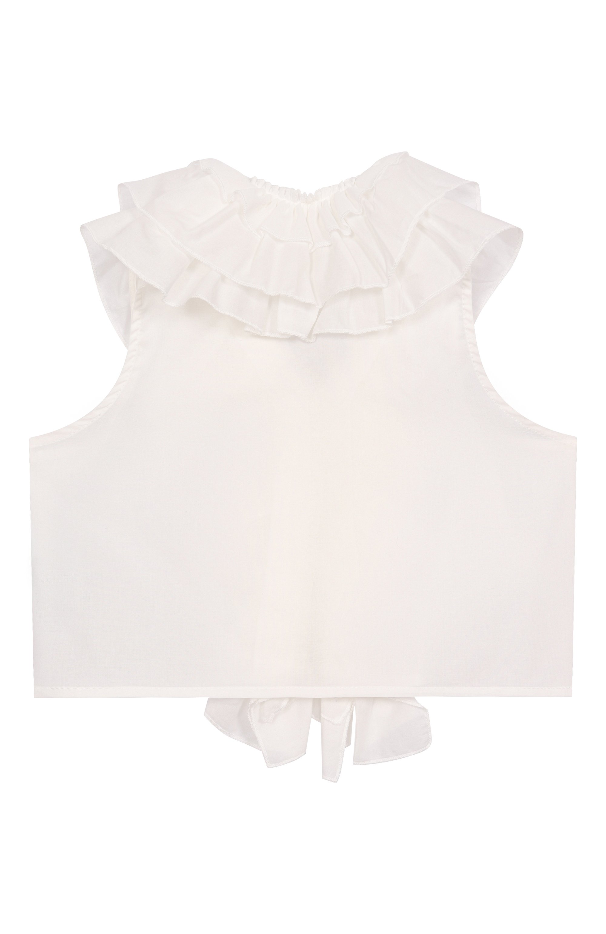 Хлопковый топ MONNALISA, арт. 41E302, фото 2