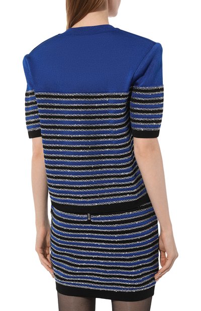 Пуловер из вискозы BALMAIN, арт. AF1AL070KD73, фото 4