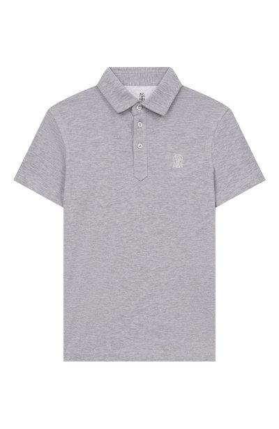 Хлопковое поло BRUNELLO CUCINELLI, арт. BE854T328C