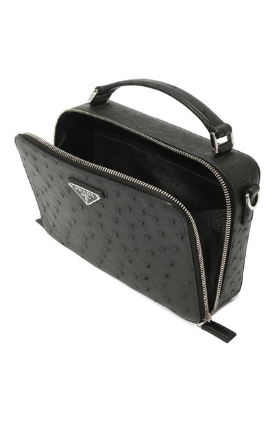 Сумка из кожи страуса PRADA, арт. 2VH069-K53-F0002-OMI, фото 5