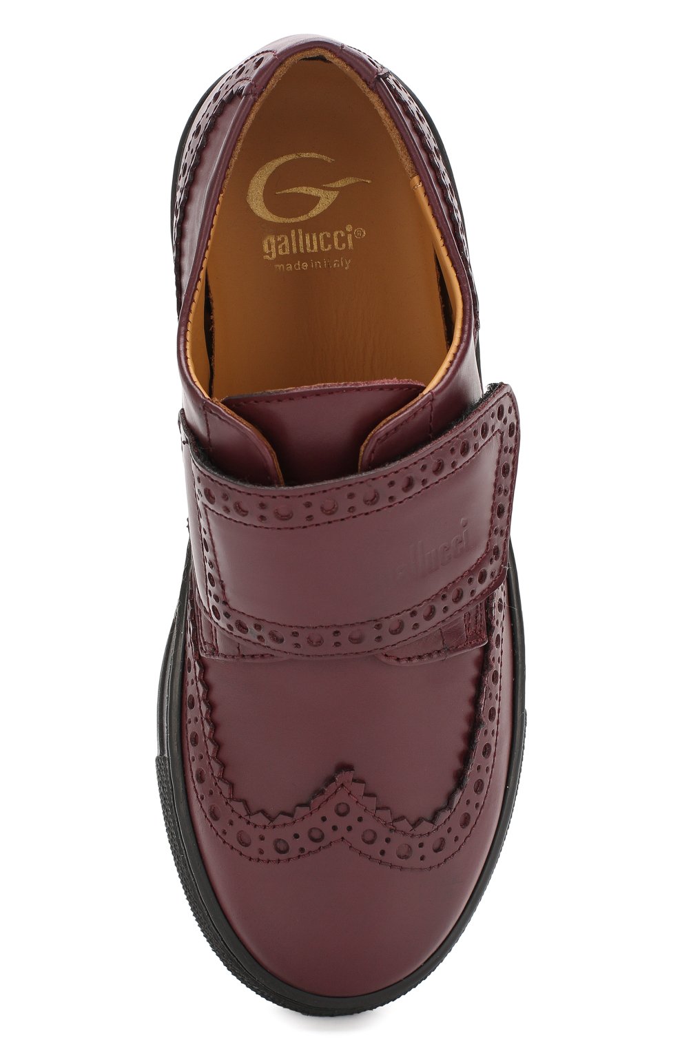 Кожаные туфли GALLUCCI, арт. J20032NM/SC P V G0M VIT/VIT, фото 4