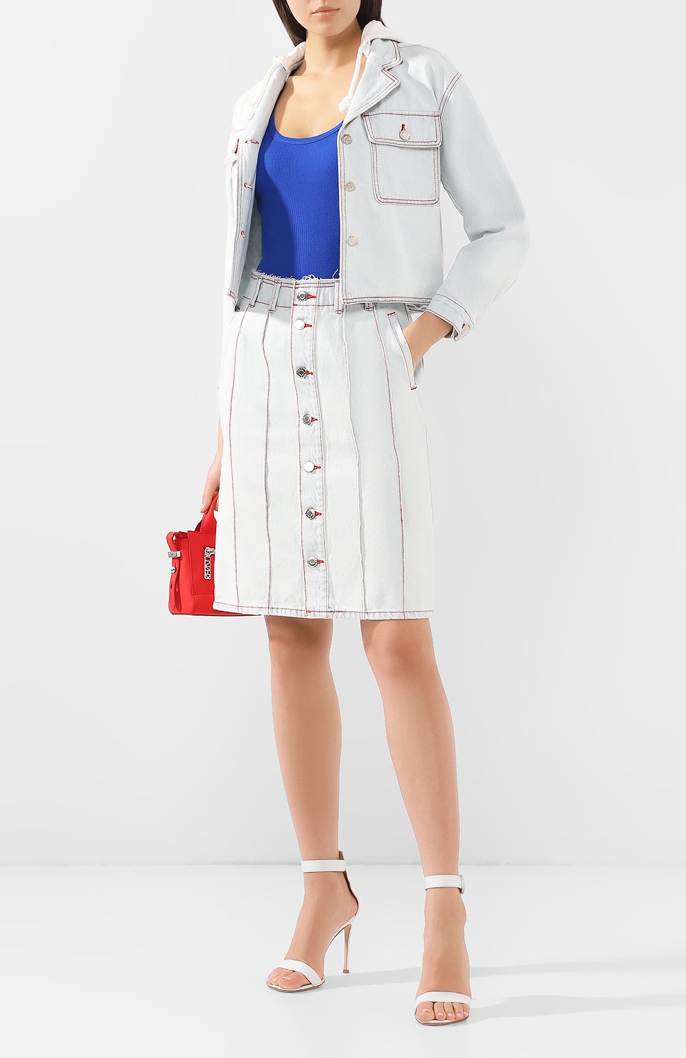 Хлопковый топ POLO RALPH LAUREN, арт. 211744693, фото 2