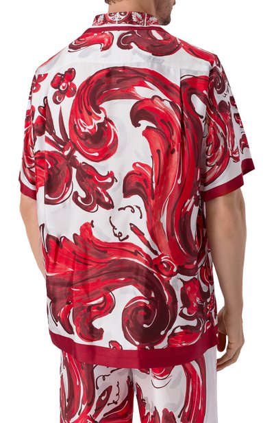 Шелковая рубашка DOLCE & GABBANA, арт. G5JH9T/HI133, фото 4