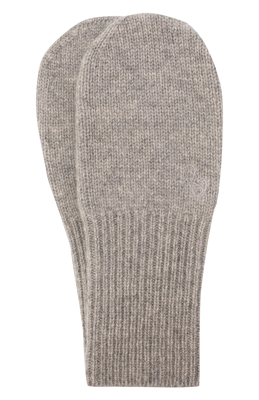 Кашемировые варежки OSCAR ET VALENTINE серого цвета по цене 7000 руб., арт. MOU01withoutthumb, фото 1 Кашемировые варежки OSCAR ET VALENTINE, арт. MOU01withoutthumb, фото 1