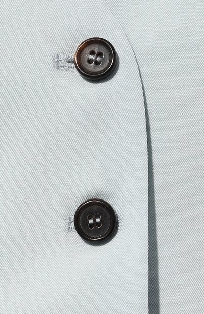 Шерстяной жилет NOBLE&BRULEE голубого цвета по цене 55000 руб., арт. NB70/2023/4, фото 5 Шерстяной жилет NOBLE&BRULEE, арт. NB70/2023/4, фото 5