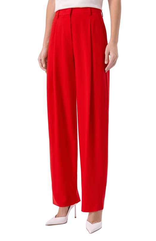 Шерстяные брюки Giorgio Armani GW002793/TE13592 Красный  GW002793/TE13592 Фото 3