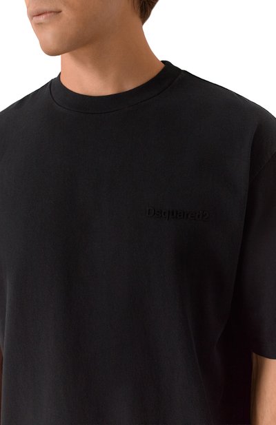 Хлопковая футболка DSQUARED2, арт. S74GD1457/S24583, фото 5