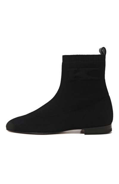 Текстильные ботинки KITON, арт. DSSB00TN0089501008, фото 4