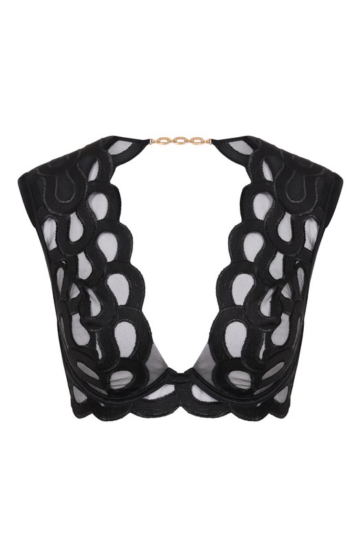 Шелковый бюстгальтер LIVY 655556405 Чёрный 655556405