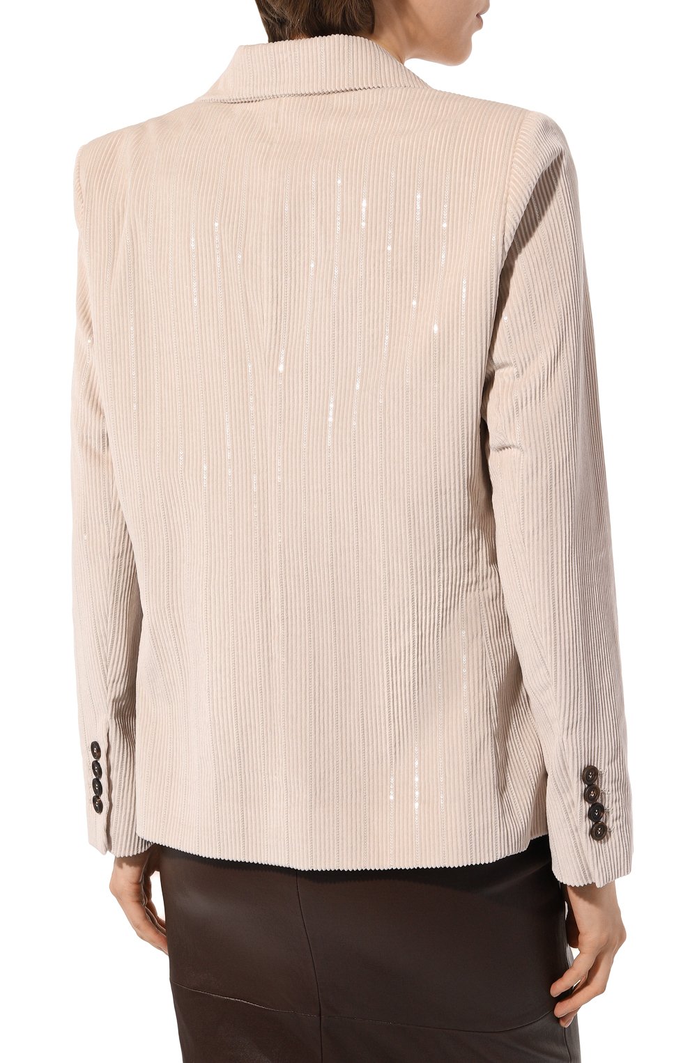 Вельветовый жакет BRUNELLO CUCINELLI, арт. MB023T2361A, фото 4