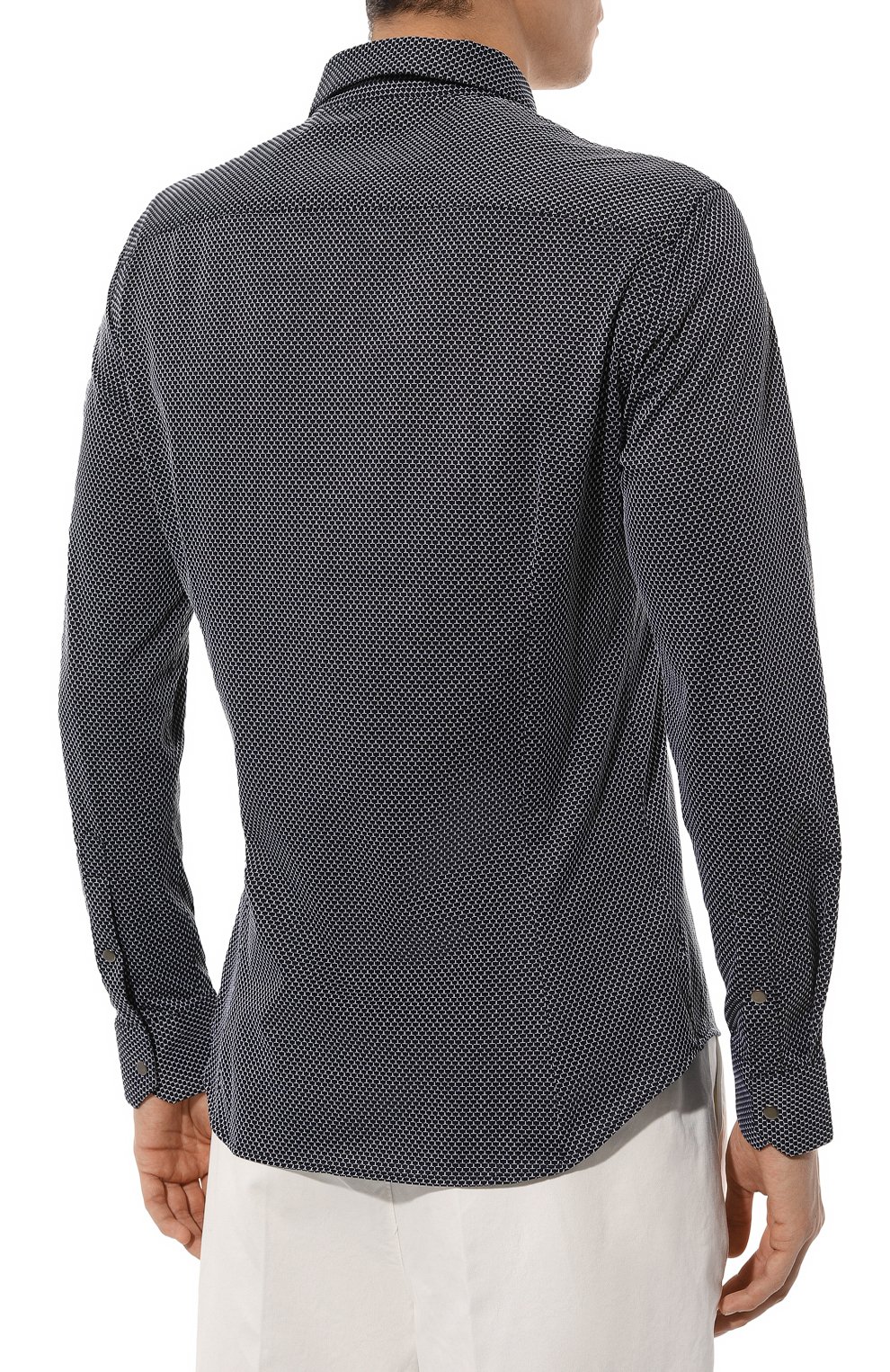 Хлопковая рубашка GIORGIO ARMANI, арт. 8WGCCZ5H/J005Z, фото 4