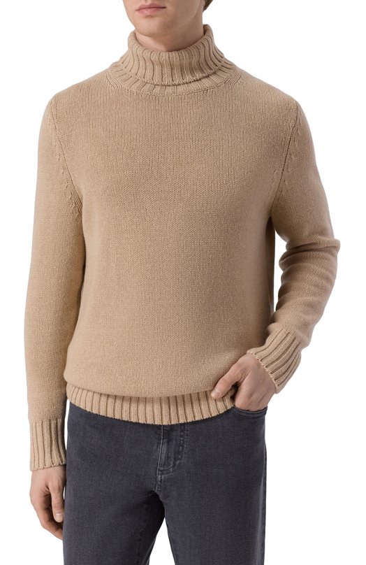 Кашемировый свитер Windsor 13 EC0SI0-TN 10014071/30037952 Бежевый  13 EC0SI0-TN 10014071/30037952 Фото 3