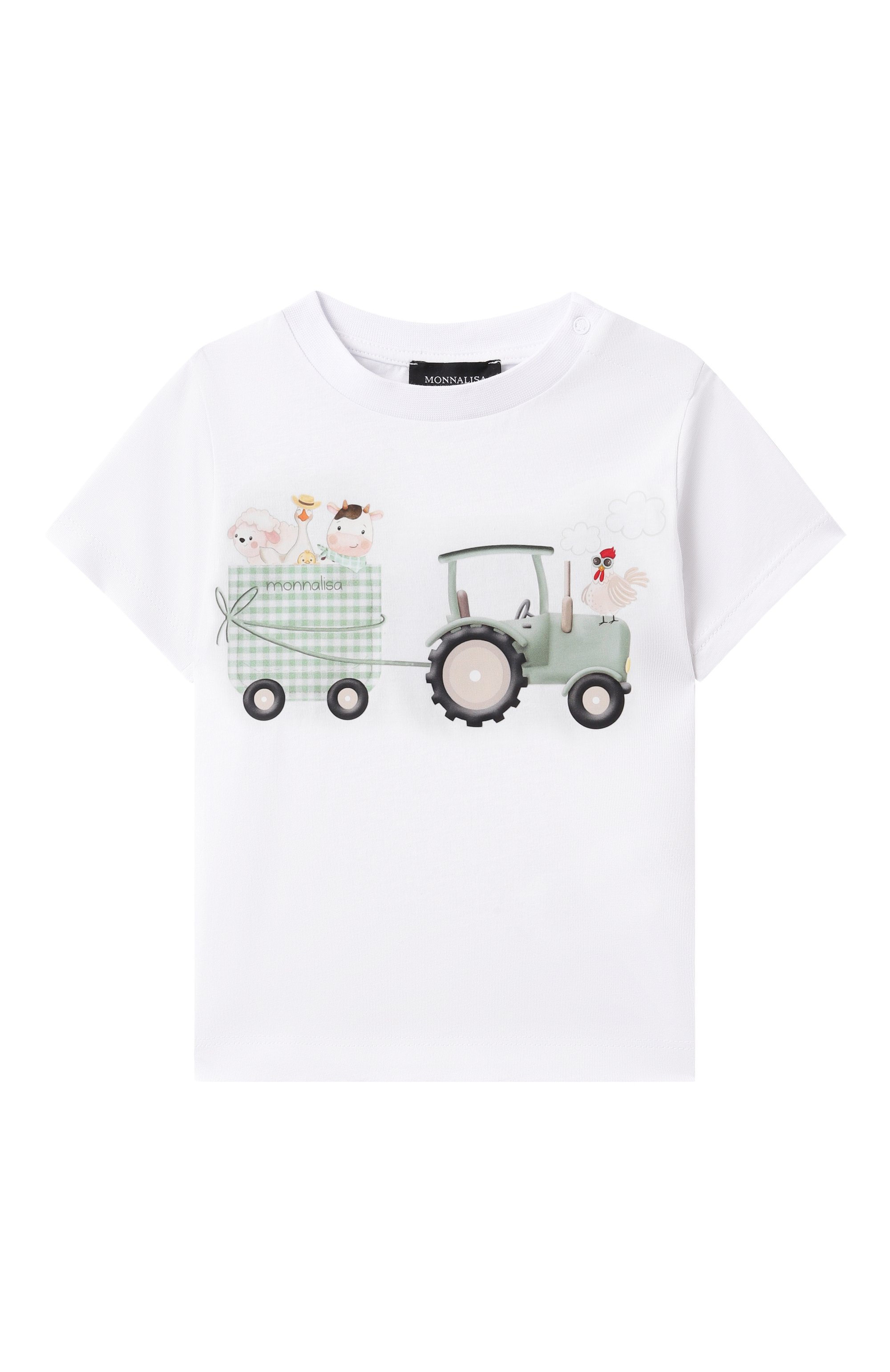 Комплект из футболки и шорт MONNALISA, арт. 28E501, фото 2