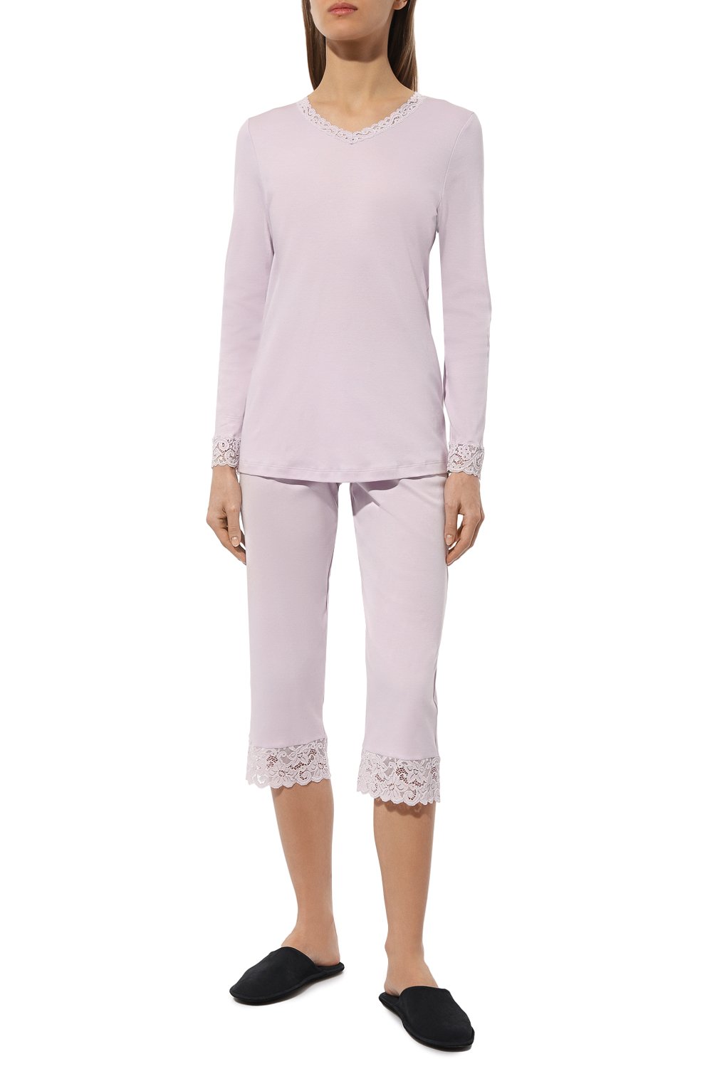 Хлопковая пижама HANRO, арт. 077041, фото 2