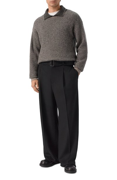 Брюки из шерсти и кашемира EMPORIO ARMANI, арт. EM004768/AF17835, фото 2