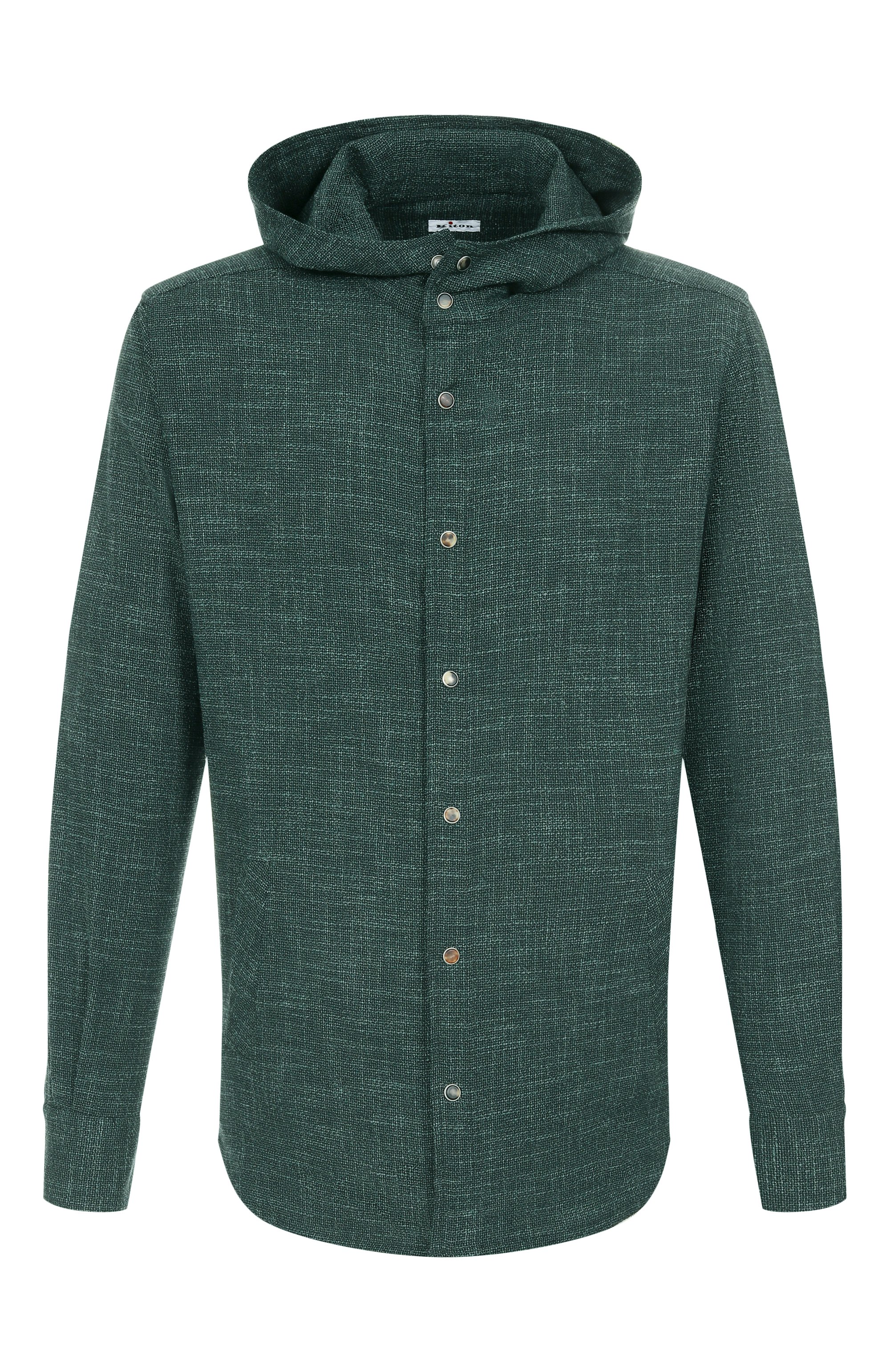 Рубашка из шерсти и шелка KITON, арт. UMCMARK0615E08, фото 1