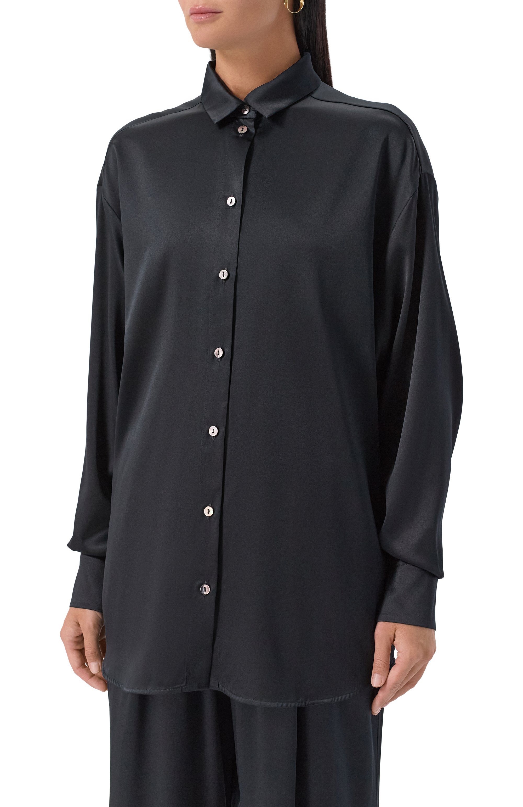 Атласная рубашка FREEAGE, арт. WW26.BL011.6003.900, фото 3