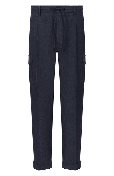 Мужские льняные брюки-карго GRAN SASSO, арт. 76111/57817