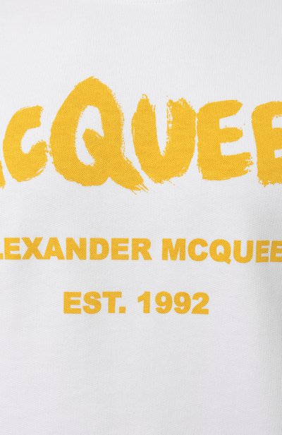 Хлопковый сви�тшот ALEXANDER MCQUEEN, арт. 688713/QTAAB, фото 5