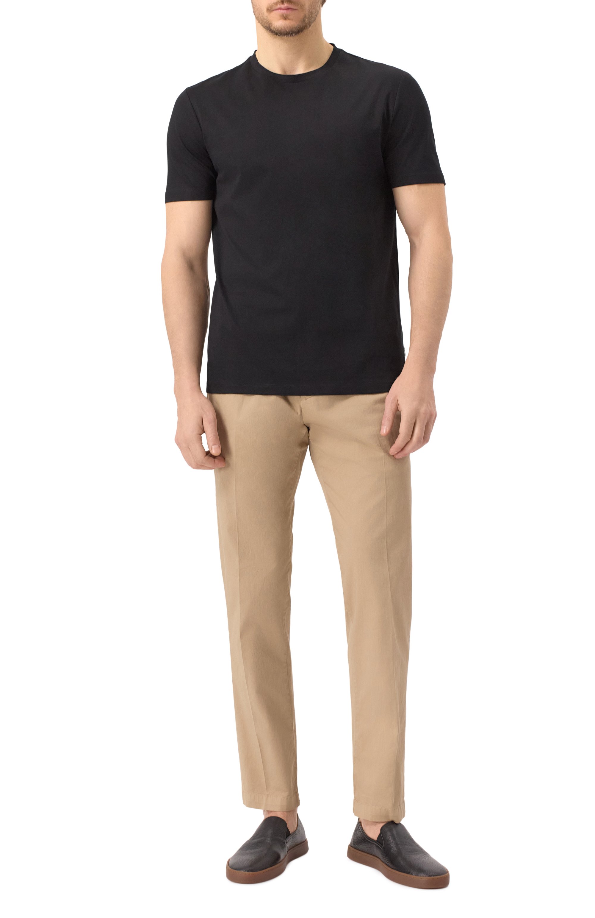 Хлопковые брюки WHITE SAND, арт. 25SU66/83, фото 2