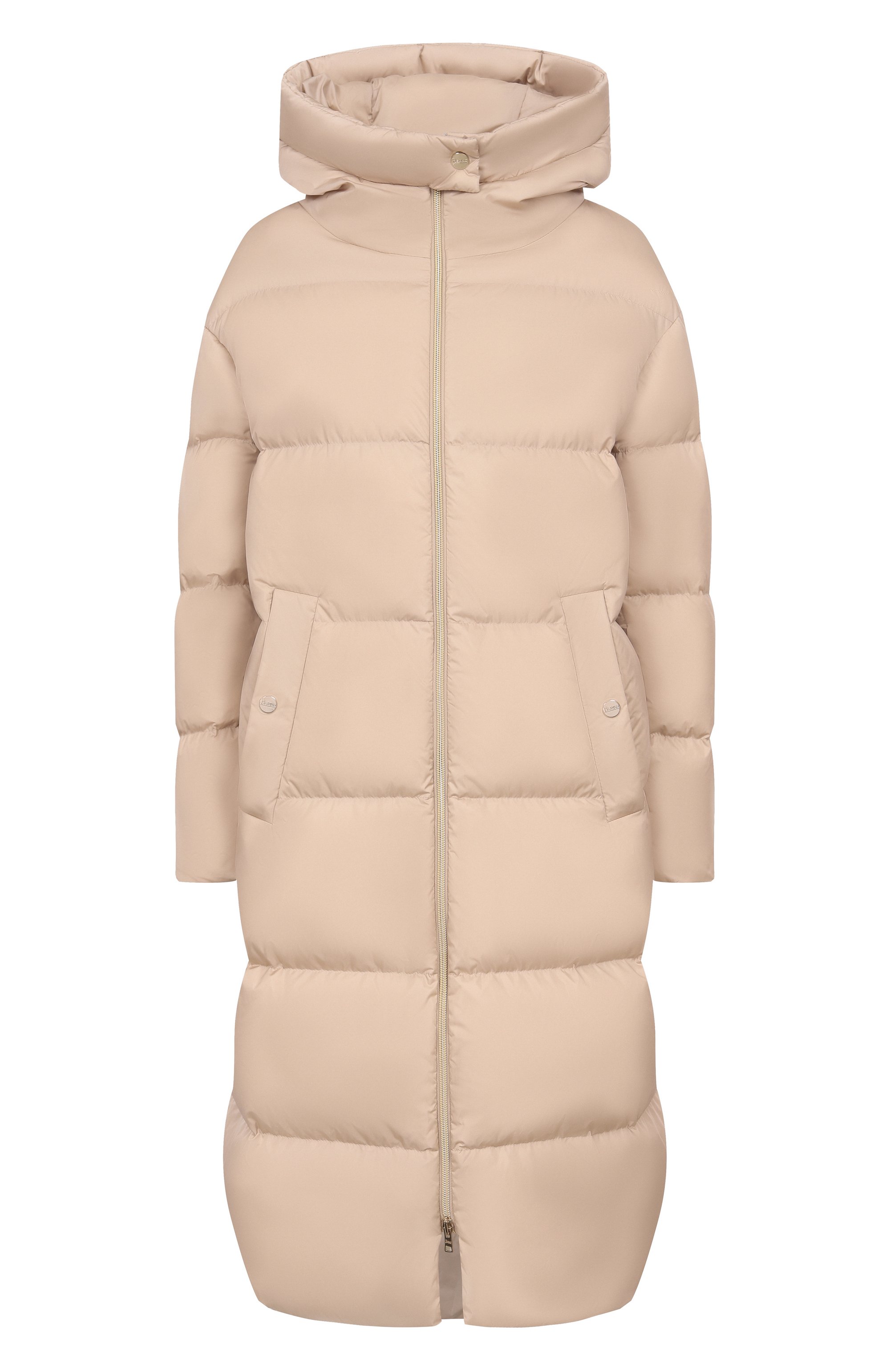 Пуховик HERNO бежевого цвета по цене 98000 руб., арт. PI002213D/12004, фото 1 Пуховик HERNO, арт. PI002213D/12004, фото 1