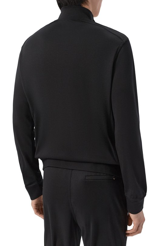 Шелковый джемпер Stefano Ricci K919511L01/R26190_001 Чёрный  K919511L01/R26190_001 Фото 4