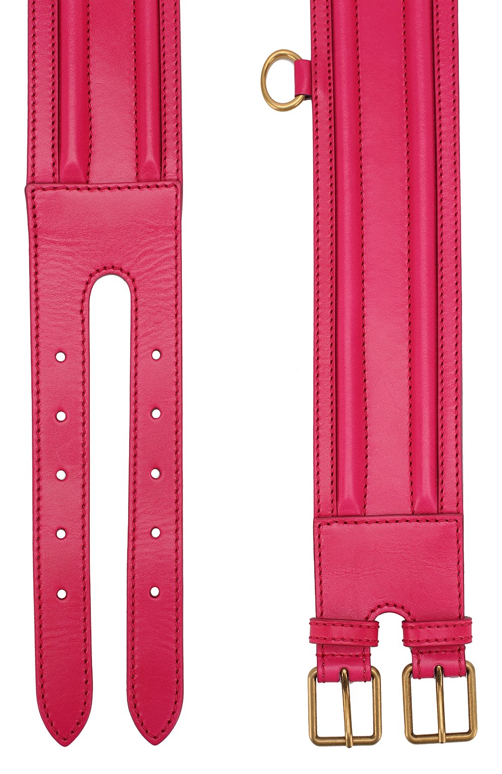 Кожаный пояс ALEXANDER MCQUEEN, арт. 610545/1BR00, фото 3