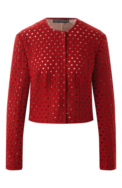 Женский шерстяной жакет VIKA GAZINSKAYA, арт. SS25-22206