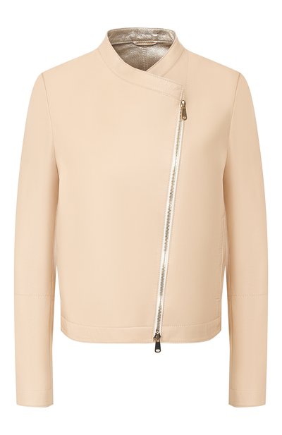 Женская кожаная куртка BRUNELLO CUCINELLI, арт. MPCRL8896