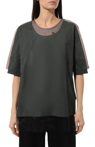 Туника из хлопка и льна MIDGARD PARIS, арт. V3-TS1601-GN, фото 3