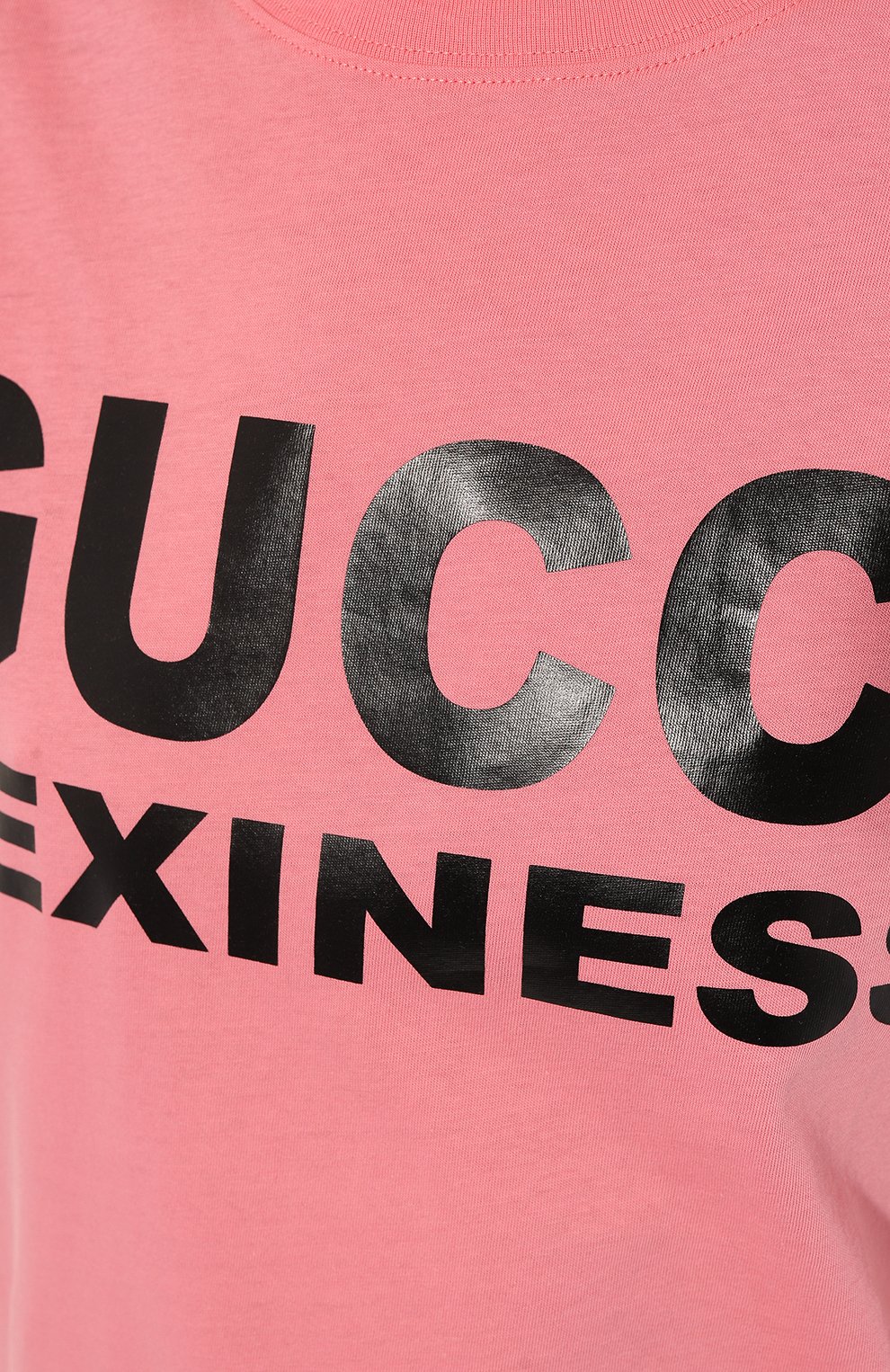 Хлопковая футболка GUCCI, арт. 623608 XJCLE, фото 5