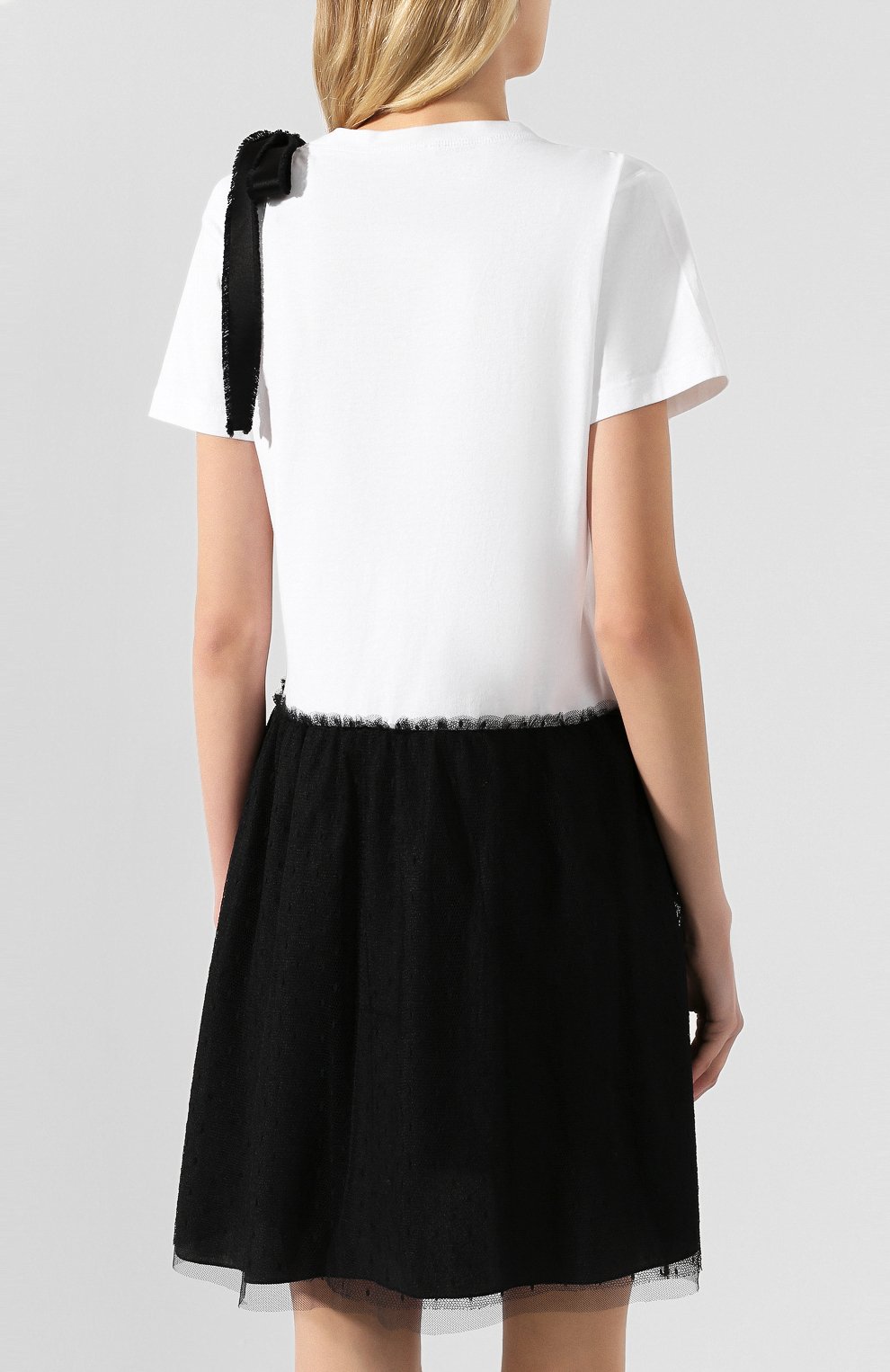 Хлопковое платье REDVALENTINO, арт. TR3MJ03K/4Y4, фото 4