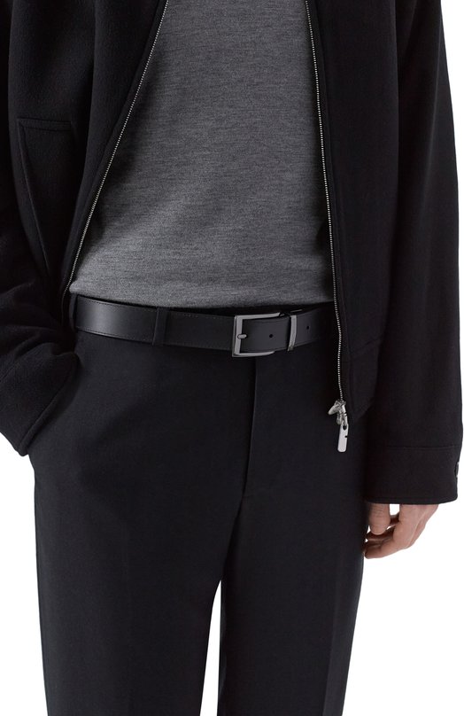 Кожаный ремень Emporio Armani Y4S195/YL08J Чёрный  Y4S195/YL08J Фото 2