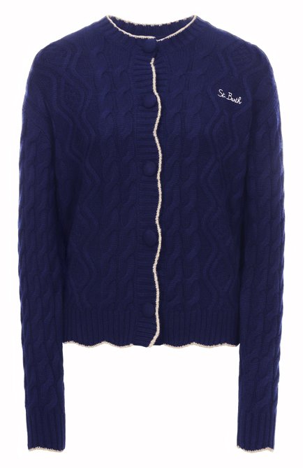 Женский кардиган из шерсти и вискозы MC2 SAINT BARTH, арт. MLE002-03733I/MALLERY