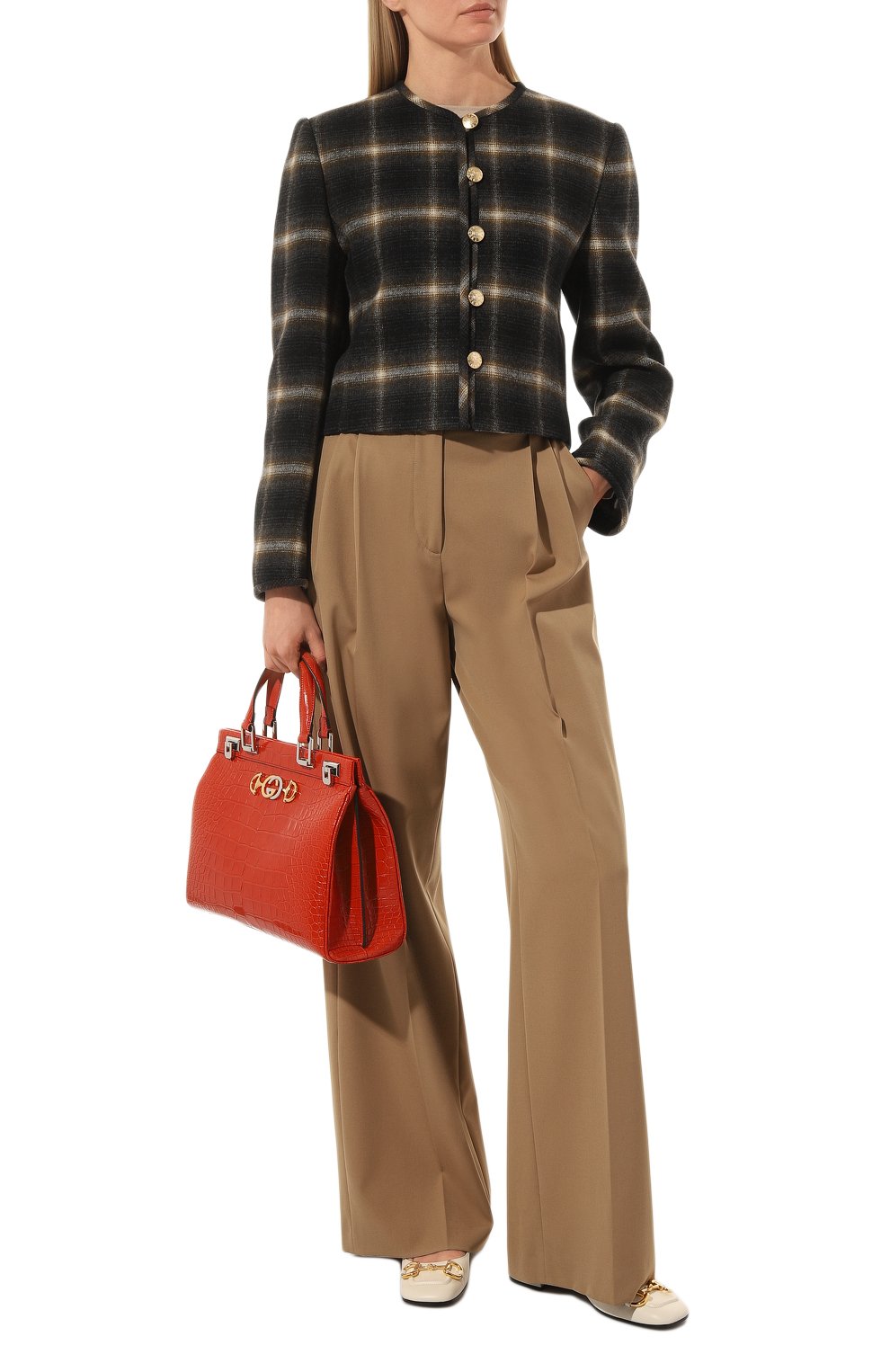 Сумка gucci zumi из кожи аллигатора GUCCI, арт. 564714 EV40Z, фото 7