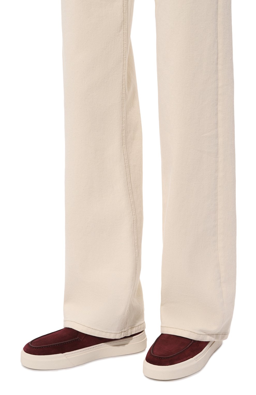 Замшевые кеды SANTONI, арт. WBGG61274PNNTCRJ, фото 3