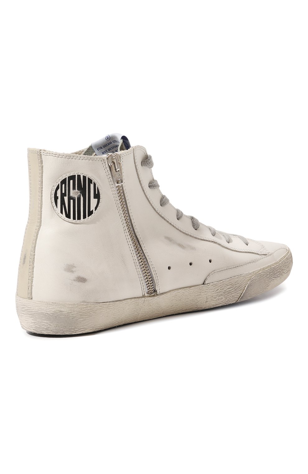 Кожаные кеды francy GOLDEN GOOSE DELUXE BRAND, арт. GMF00113/F0003191027, фото 5