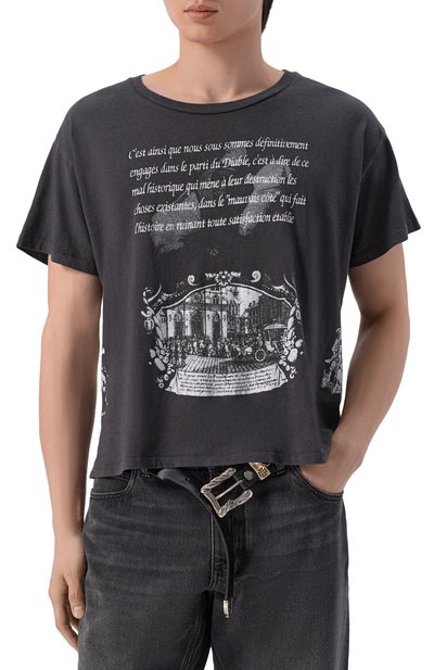 Хлопковая футболка ENFANTS RICHES DEPRIMES, арт. 010-869/C0TT0N, фото 4