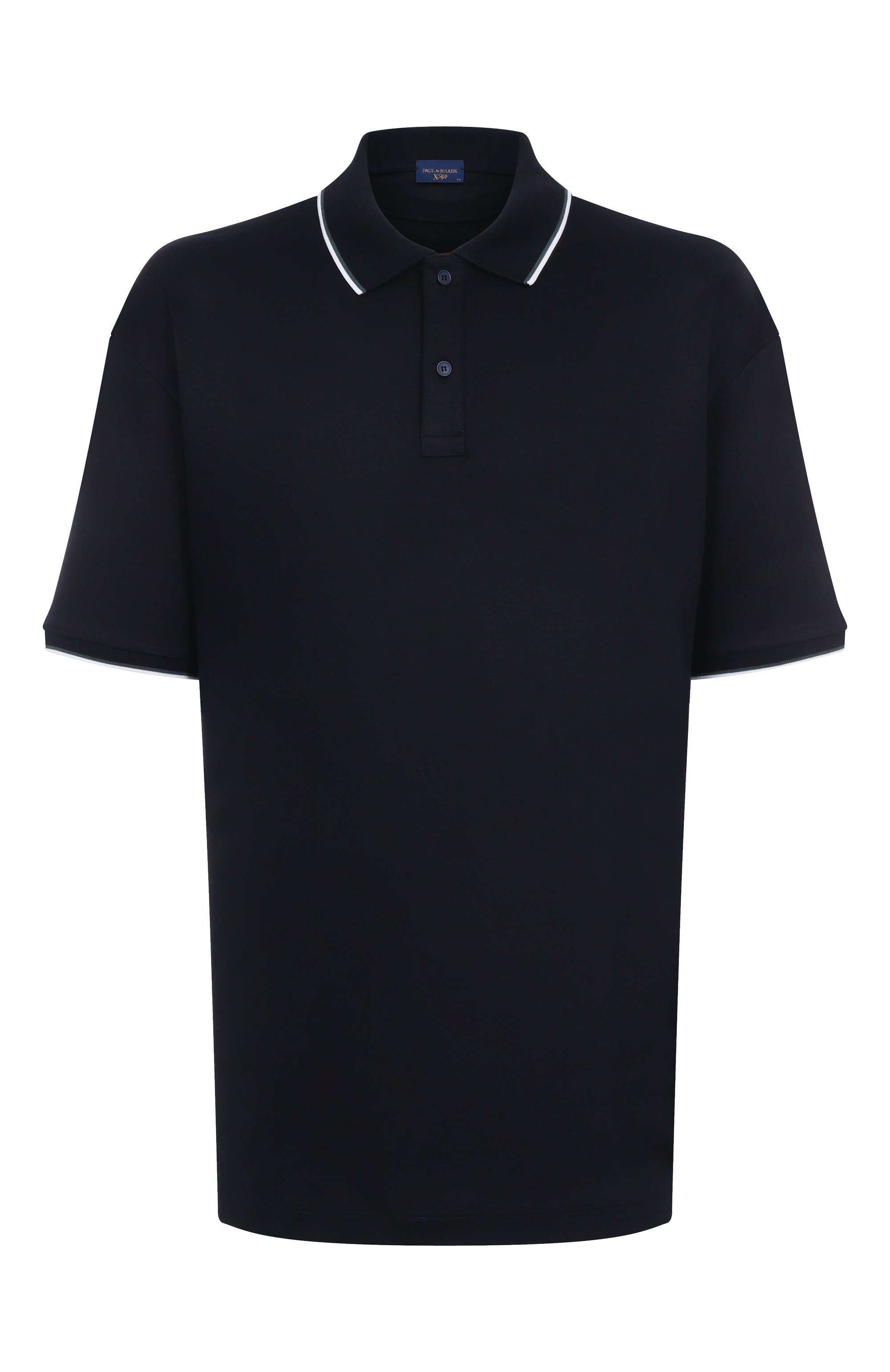 Поло из хлопка и лиоцелла PAUL&SHARK, арт. 15311711/3XL-6XL, фото 1