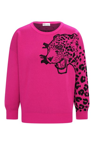 Женский пуловер из вискозы и хло пка REDVALENTINO, арт. UR3KC01K/586